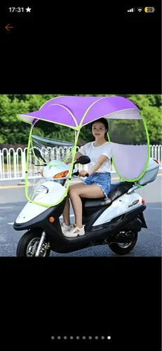 moto elétrica coberta