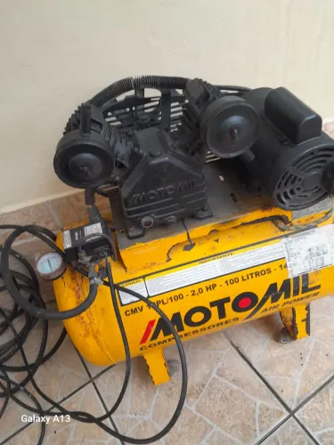 Compressor para pintura automotiva 100 litros