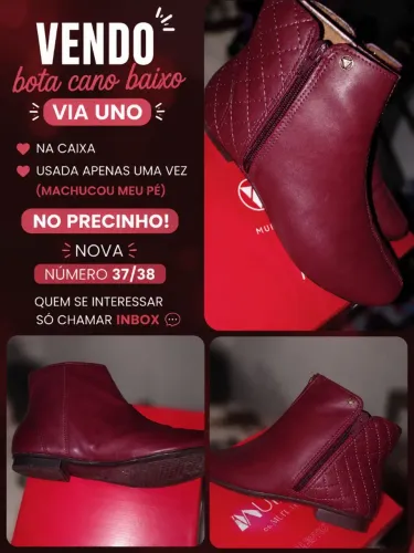 Bota Nova Via Uno 