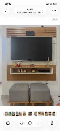 Painel para tv suspenso