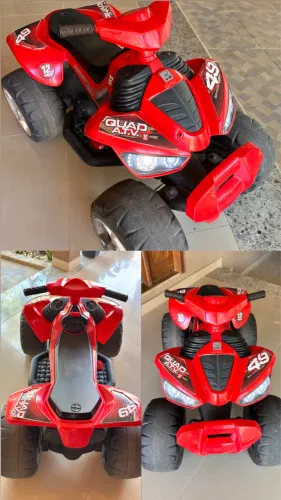 VENDO QUADRICICLO ELÉTRICO INFANTIL