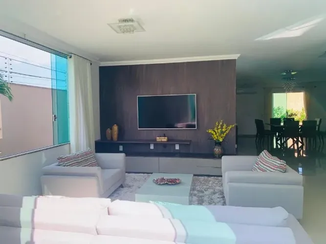 Vendo ou Alugo Casa Duplex 418m² c/ 3 Suíte Master Avarandadas no Cond. Ponta Negra II