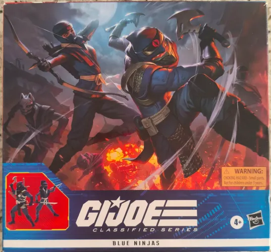 GI JOE CLASSIFIEDS/BLUE NINJAS