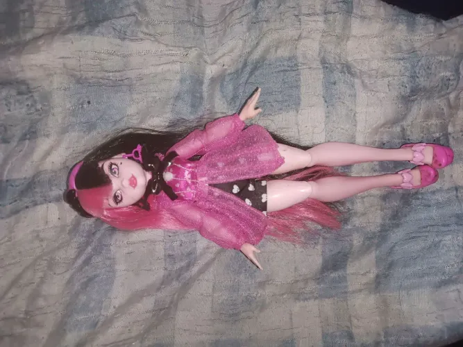 Boneca draculaura monster high básica g3 china 