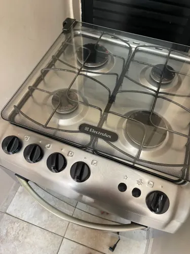 Fogão Electrolux 4 bocas Chef Inox