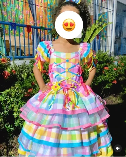 Vestido Junino São João 