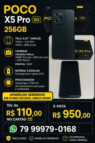 POCO X5 PRO (OTIMO ESTADO)