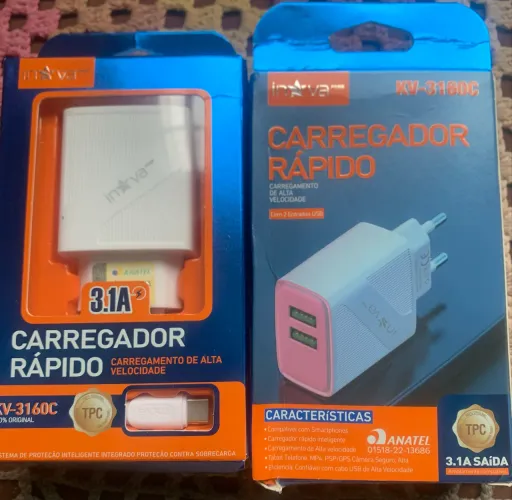 Inova Prime - carregador Rápido- tipo C