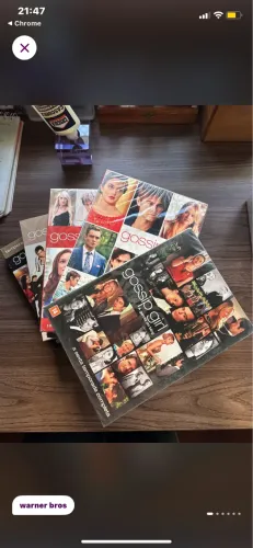 Coleção gossip girl completa