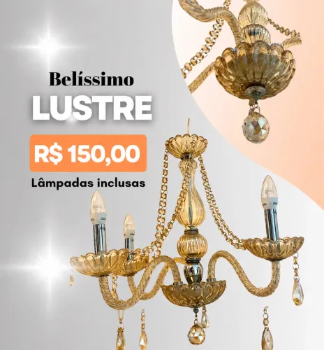 Lustre por 150 reais