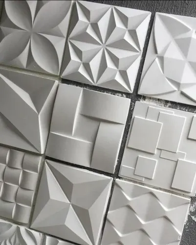 Placas de Gesso 3D - Diversos Modelos