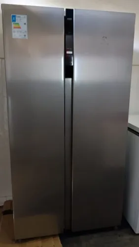 Geladeira Eletrolux Side By Side 435L Inox Inverter 