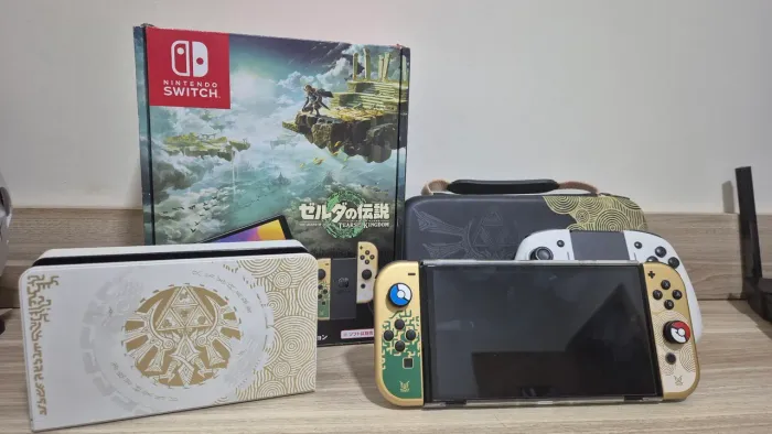 Nintendo switch oled versão Zelda