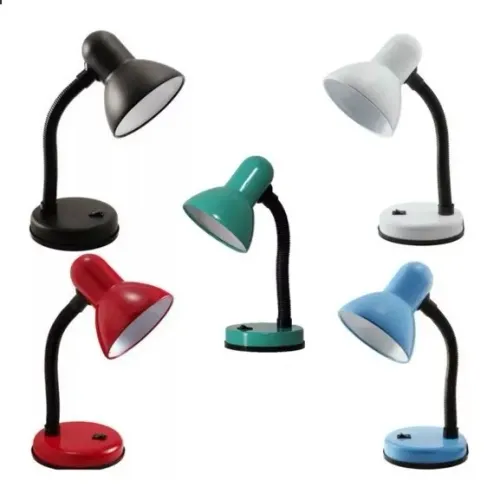 Abajur E27 Luminária de mesa articulada