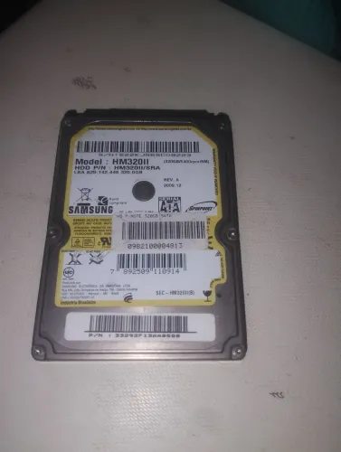 HD notebook sata 320 gb - samsung
