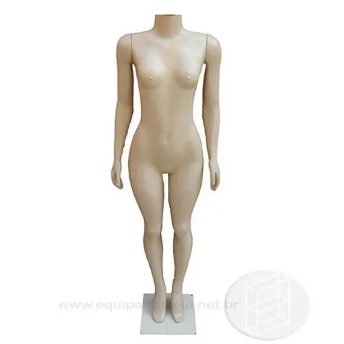 Manequim feminino sem cabeça 