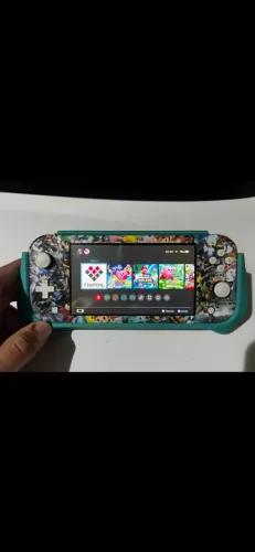 Nintendo switch lite desbloqueado com sd de 256 gb