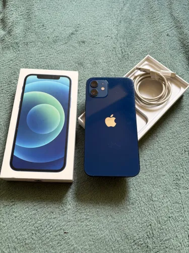 iPhone 12 128GB Azul - Impecável