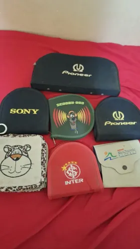 Conjunto Porta CDs