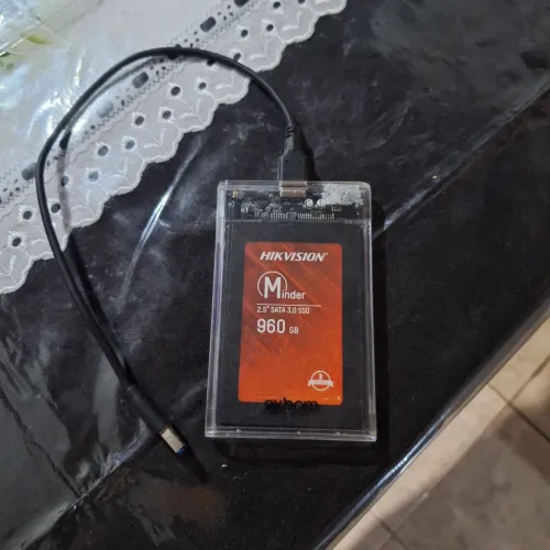 SSD Sata III 960 gb + Case com USB 3.0