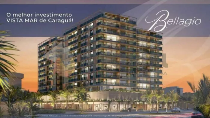 Apartamento com 1 dormitório à venda, 50 m² por R$ 480.000 - Centro - Caraguatatuba/SP