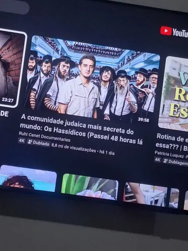 Troco tv talvez por algum equipamento de papelaria