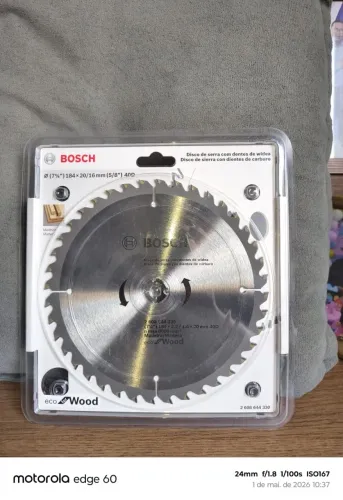 Disco de Serra Circular Bosch 7.1/4? - 40 dentes (NOVO)