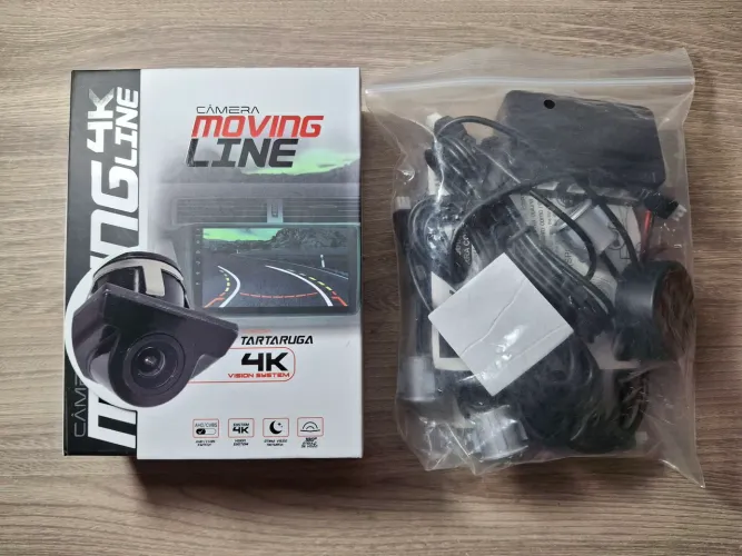 Kit Câmera de ré + Sensor de ré 