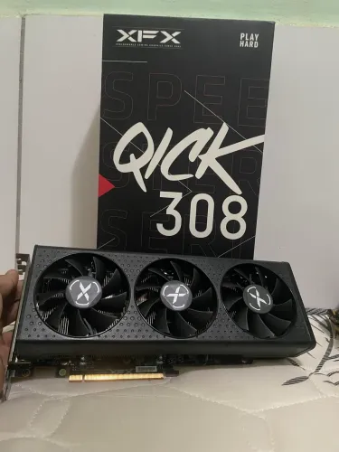 RX 7600 triple fan impecável 