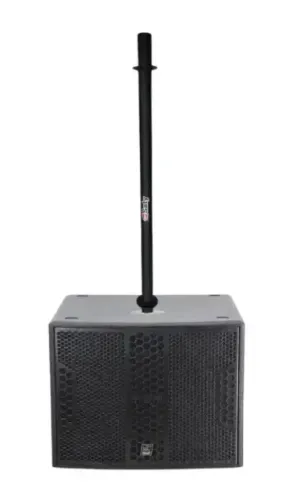 Subwoofer Staner 15 Bk-715sb Black Series 800w + Prolongador 60CM Para Sub