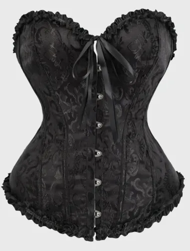 Corset Estilo Gótico Vintage