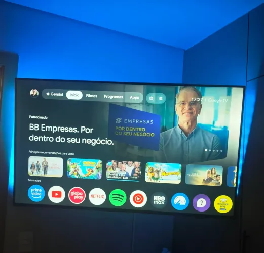 Tv Phillips 58 polegadas Ambilight