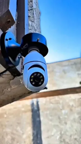 Camera lâmpada com bocal Aplicativo Yosee