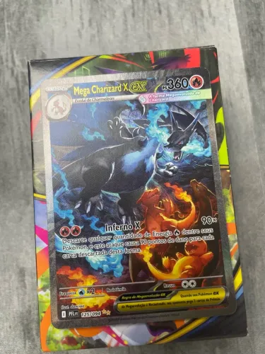 Mega Charizard X EX - Fogo Fantasmagórico Venda apenas para Fortaleza