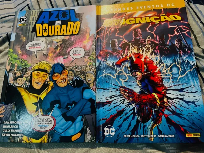 Hqs flash point e azul e dourado