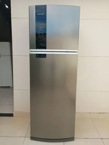 Geladeira Brastemp Inox Frost Free 
