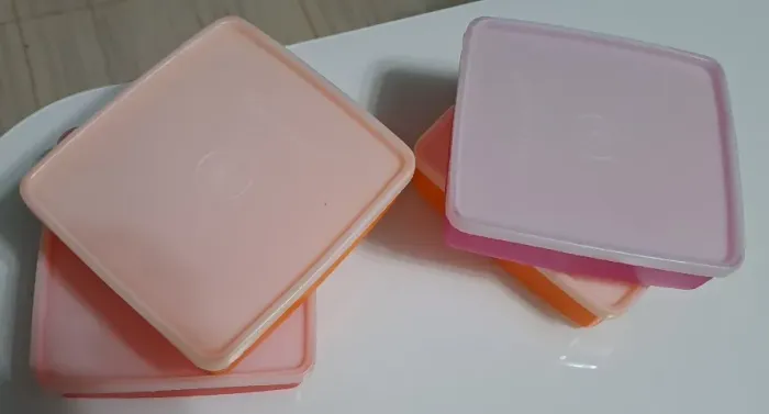 Tupperware Refri Box 400ml - 4 unidades