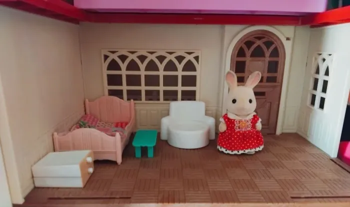 Casa framboesa sylvanian families