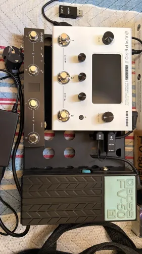 HOTONE Ampero II Stomp + M-VAVE chocolate controlador MIDI + Pedal de volume Boss FV-50 H