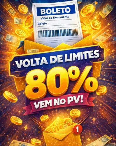Pago seu Boleto com 80% de desconto