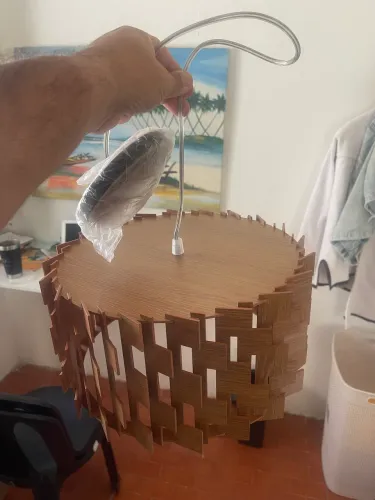 Luminária rústica NOVA