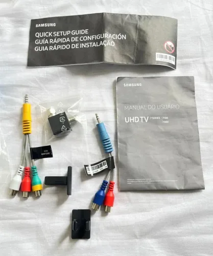 Kit Conexões multimídia TV SAMSUNG UHD 7 Series *
