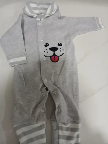 macacão infantil menino - tamanho P (nunca usado).