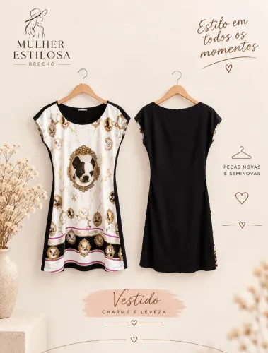 Vestido estampado