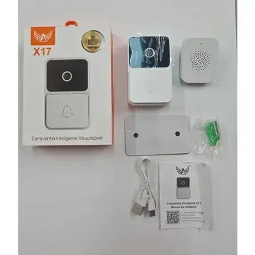 Campainha Inteligente com Visor e Câmera