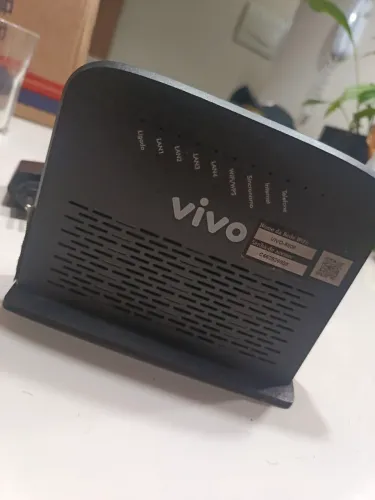 Moldem roteador vivo