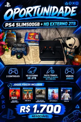PS4 slim 500gb