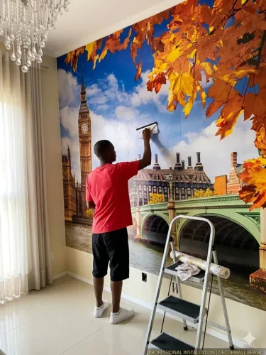 ? COMPROU PAPEL DE PAREDE E NÃO SABE COMO INSTALAR? ?