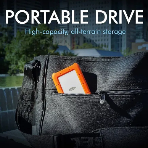 HDD Externo Lacie Seagate 5TB USB-C 130mb/s