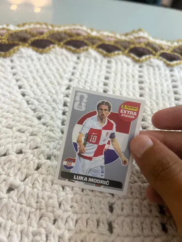 Figurinha Extra Legend Prata Do Luka Modric